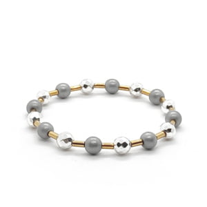 Bransoletka damska Hematyt 14,5cm KAM314