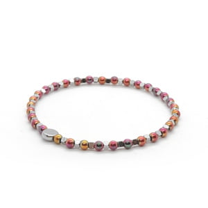 Bransoletka kamienie Hematyt 16cm KAM215