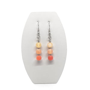 Kolczyki Agat kwasowany, stal chirurgiczna KOL012 Biżuteria ADIRE