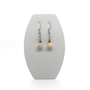 Kolczyki Amazonit, Hematyt, Stal chirurgiczna KOL109 Kolczyki Adire