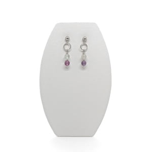 Kolczyki Fluoryt, Stal chirurgiczna KOL078 Kolczyki Adire