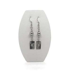 Kolczyki Perły seashell, Stal chirurgiczna KOL094 Kolczyki Adire