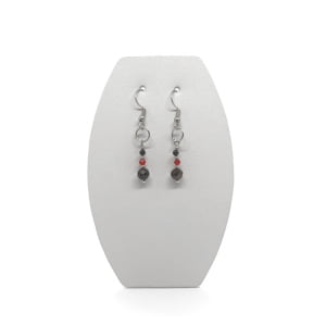 Kolczyki Turmalin, Spinel, Onyks, Stal chirurgiczna KOL083 Kolczyki Adire