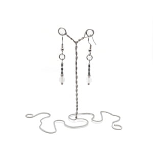 kolczyki-kwarc-rozowy-hematyt-stal-chirurgiczna