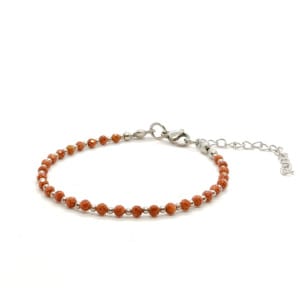 Bransoletka Piasek Pustyni 16,5-20,5cm KAM932 stal chirurgiczna